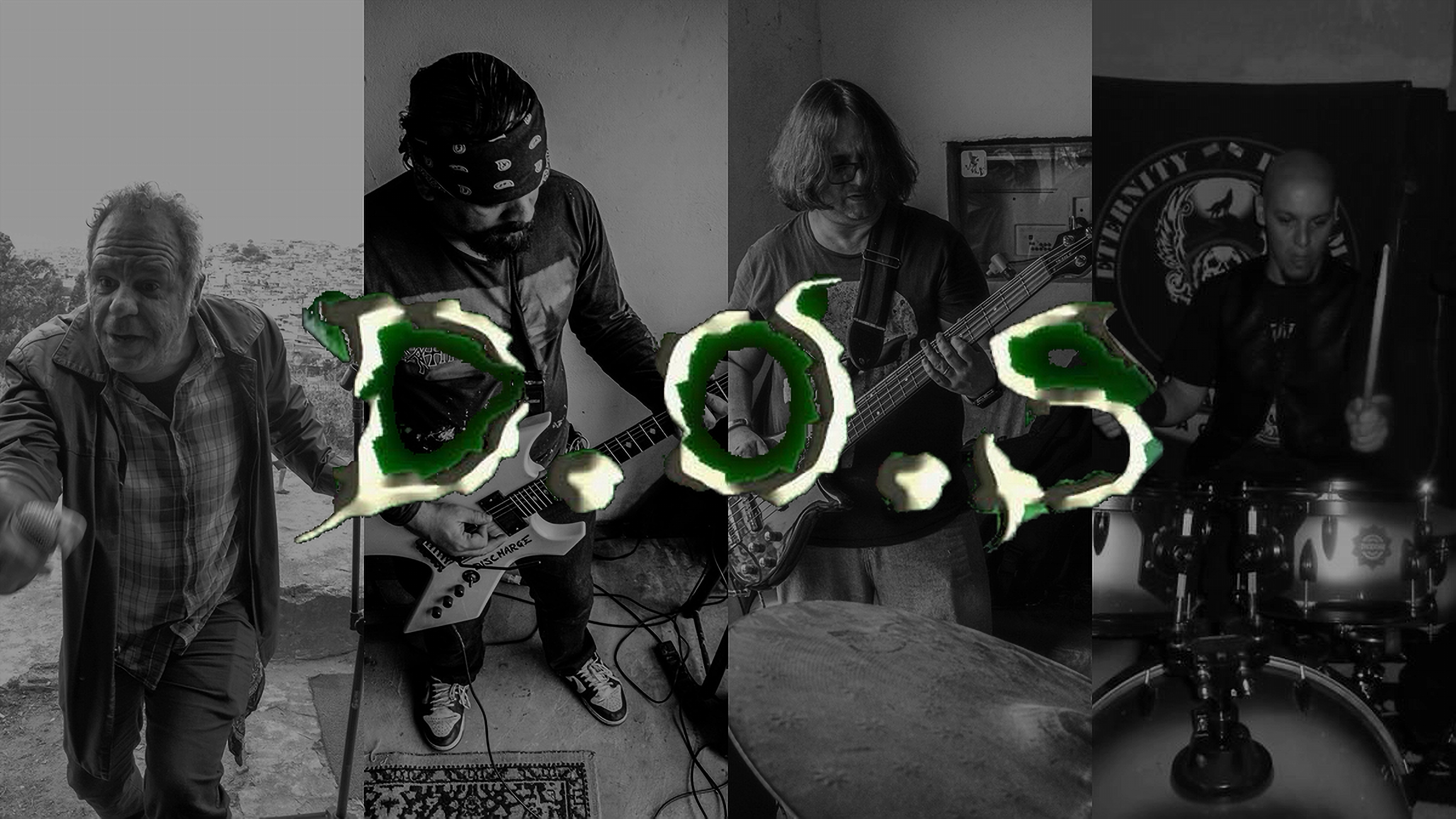 A lendária banda de Trashcore paulista D.O.S. – Deformação da Sociedade e Bandas Metallstein e JC Pactus se apresentam no icônico WOODSTOCK ROCK STORE